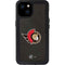 NHL Ottawa Senators Distressed iPhone 15 Plus Waterproof Case